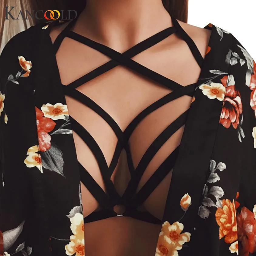KANCOOLD Bras bralette sexy bra solid sexy lingerie hot Hollow Out Elastic Cage Bra Bandage Strappy Halter Bra Bustier Top dec28
KANCOOLD Bras bralette sexy bra solid sexy lingerie hot Hollow Out Elastic Cage Bra Bandage Strappy Halter Bra Bustier Top dec28