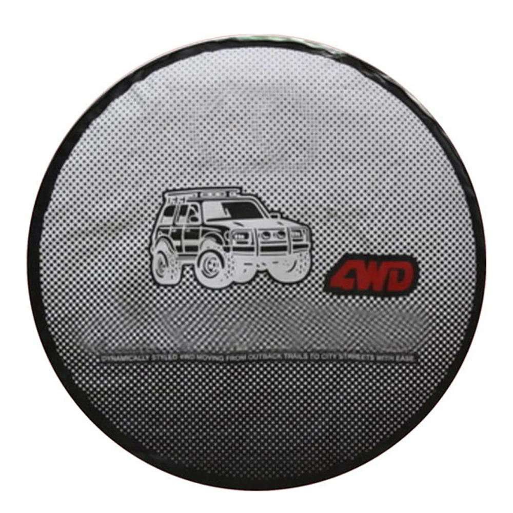15" 16" Inch Heavy-Duty PVC Leather Spare Tire Cover Case Protector For Toyota Land Cruiser Prado (Diameter 27"-31"/70-80cm)
15" 16" Inch Heavy-Duty PVC Leather Spare Tire Cover Case Protector For Toyota Land Cruiser Prado (Diameter 27"-31"/70-80cm)