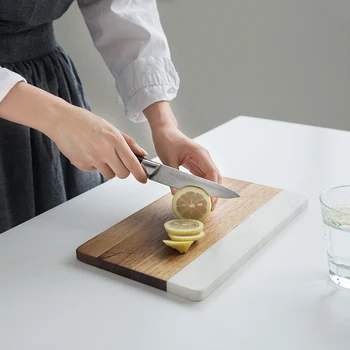 Janpanese Creative Simple Style Acacia+marble bakery board dish dessert plate
Janpanese Creative Simple Style Acacia+marble bakery board dish dessert plate