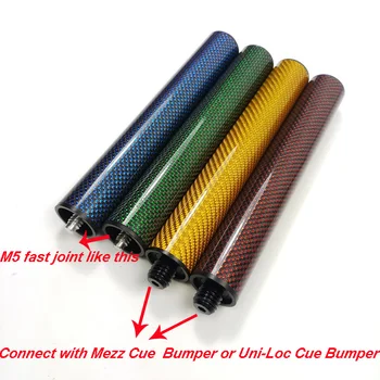 New 4colors optional carbon Pool Billiards cue extension for Mezz/Uni-Loc billiards pool cue in 7.5inch Billiards accessories
New 4colors optional carbon Pool Billiards cue extension for Mezz/Uni-Loc billiards pool cue in 7.5inch Billiards accessories