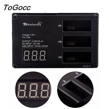 Battery Charger Hub 3in1 Multi Quick Charging for DJI TELLO Intelligent Flight Battery Portable Drone Accessories
Battery Charger Hub 3in1 Multi Quick Charging for DJI TELLO Intelligent Flight Battery Portable Drone Accessories