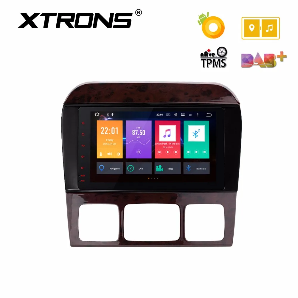 8 "Радио Android 0 Восьмиядерный автомобильный dvd-плеер без GPS DAB + для Mercedes Benz W220 S280 S320