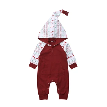 Fashion Christmas Newborn Baby Girls Boys Clothing Romper Playsuit Hooded Cotton Cute Outfits Clothes Baby Girl 0-24M
Fashion Christmas Newborn Baby Girls Boys Clothing Romper Playsuit Hooded Cotton Cute Outfits Clothes Baby Girl 0-24M