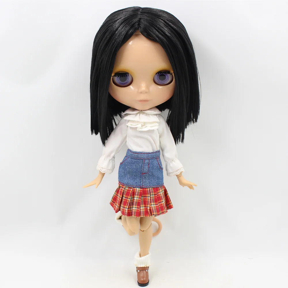 ICY Nude Blyth Doll Serires No.BL 9601 Black short hair JOINT body burning skin with big breast 1/6 BJD
ICY Nude Blyth Doll Serires No.BL 9601 Black short hair JOINT body burning skin with big breast 1/6 BJD