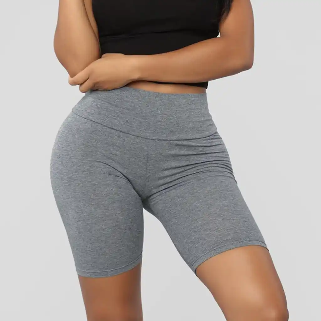 yoga shorts with side pocket
