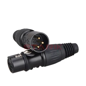 NEUTRIK YONGSHENG GOLD 3 Pin YS177 Male XLR PLUGS YS176 Female XLR Connector jack free shipping
NEUTRIK YONGSHENG GOLD 3 Pin YS177 Male XLR PLUGS YS176 Female XLR Connector jack free shipping