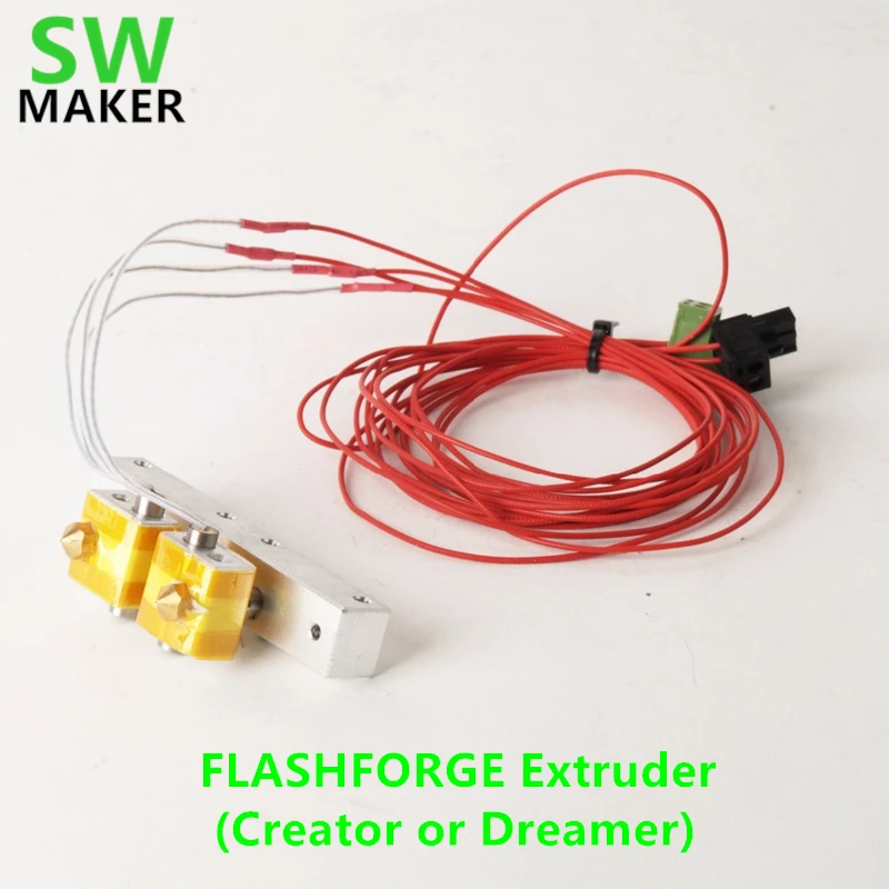 Swmaker Flashforge сборки экструдер, который специально предназначен для DIY СОЗДАТЕЛЬ серии и Dreamer серии 3D принтера
Swmaker Flashforge сборки экструдер, который специально предназначен для DIY СОЗДАТЕЛЬ серии и Dreamer серии 3D принтера