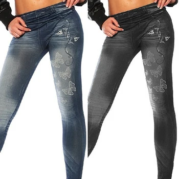 New Women's Fashion Butterfly Printed High Waist Slim Fitness Pencil Stretch Leggings
New Women's Fashion Butterfly Printed High Waist Slim Fitness Pencil Stretch Leggings
