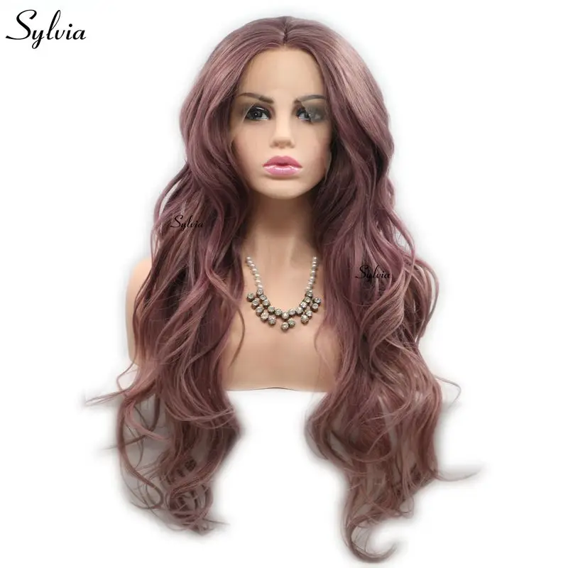 Sylvia Metallic Purple Rose Brown Color Natural Wave Wigs Synthetic Wig Lace Front Wigs Heat Resistant Fiber Hair Miexed Color
Sylvia Metallic Purple Rose Brown Color Natural Wave Wigs Synthetic Wig Lace Front Wigs Heat Resistant Fiber Hair Miexed Color