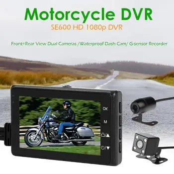 Motorcycle DVR Front+Rear View Dual Lens Cameras HD Waterproof Dash Cam G-sensor Recorder Motorcycle DVR Dash Cam
Motorcycle DVR Front+Rear View Dual Lens Cameras HD Waterproof Dash Cam G-sensor Recorder Motorcycle DVR Dash Cam