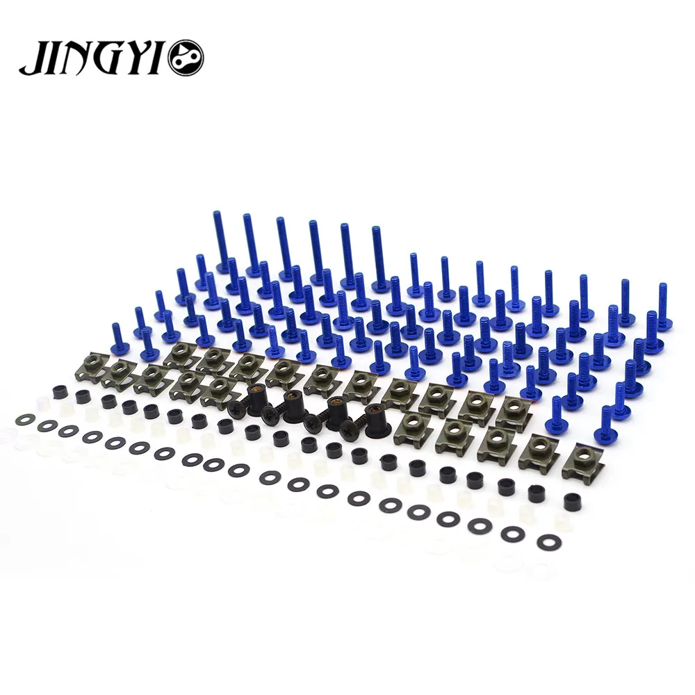 Universal Motorcycle Body Fairing Bolts Kit Screw Fastener Full Set FOR kawasaki zzr 250 zx6r 2000 2002 yamaha fz1n
Universal Motorcycle Body Fairing Bolts Kit Screw Fastener Full Set FOR kawasaki zzr 250 zx6r 2000 2002 yamaha fz1n