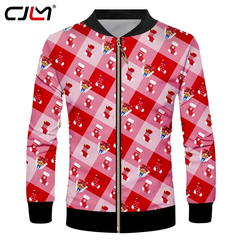 CJLM New Recommend Men's Christmas Zip Jacket 3D Printed Stockings And Gift Boxes Lovers Zipper Coat Oversizend 5XL
CJLM New Recommend Men's Christmas Zip Jacket 3D Printed Stockings And Gift Boxes Lovers Zipper Coat Oversizend 5XL