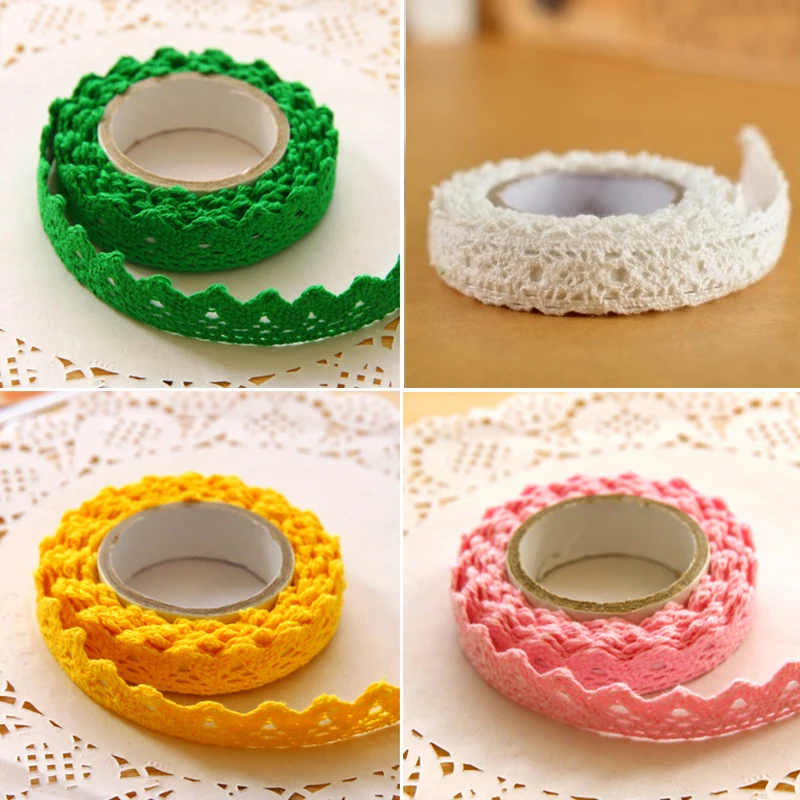 Free Shipping Cotton Lace Fabric White Crochet Lace Roll Ribbon Knit Adhesive Tape Sticker Craft Decoration Fabric 1pcs
Free Shipping Cotton Lace Fabric White Crochet Lace Roll Ribbon Knit Adhesive Tape Sticker Craft Decoration Fabric 1pcs