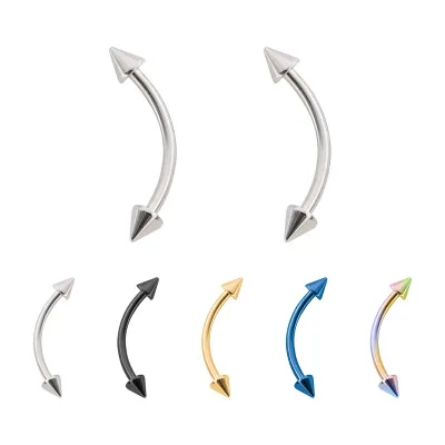 MODRSA 2pcs/lot Stainless Steel Body Jewelry Cone Eyebrow Ring Helix Tragus Piercing Ear Eyebrow Nose Lip Piercing Ring 
MODRSA 2pcs/lot Stainless Steel Body Jewelry Cone Eyebrow Ring Helix Tragus Piercing Ear Eyebrow Nose Lip Piercing Ring