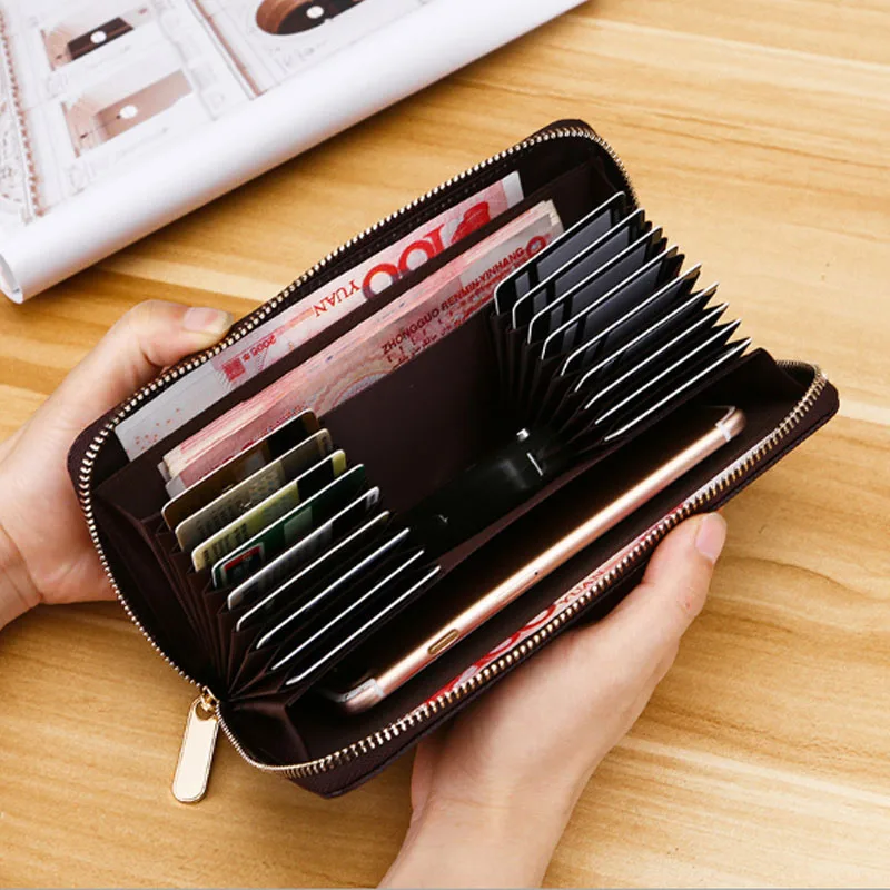 Large-capacity multi-function Bank Bus Card Holder multi-card PackageCard Package Card Holder Long Section Wallet
Large-capacity multi-function Bank Bus Card Holder multi-card PackageCard Package Card Holder Long Section Wallet