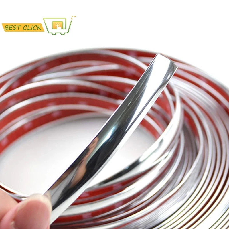 12mm Car Styling Chrome Trim Piece Molding Strip Door Window Light Mirror Cover Decoration For Ford Toyota Hyundai Mazda Kia etc
12mm Car Styling Chrome Trim Piece Molding Strip Door Window Light Mirror Cover Decoration For Ford Toyota Hyundai Mazda Kia etc
