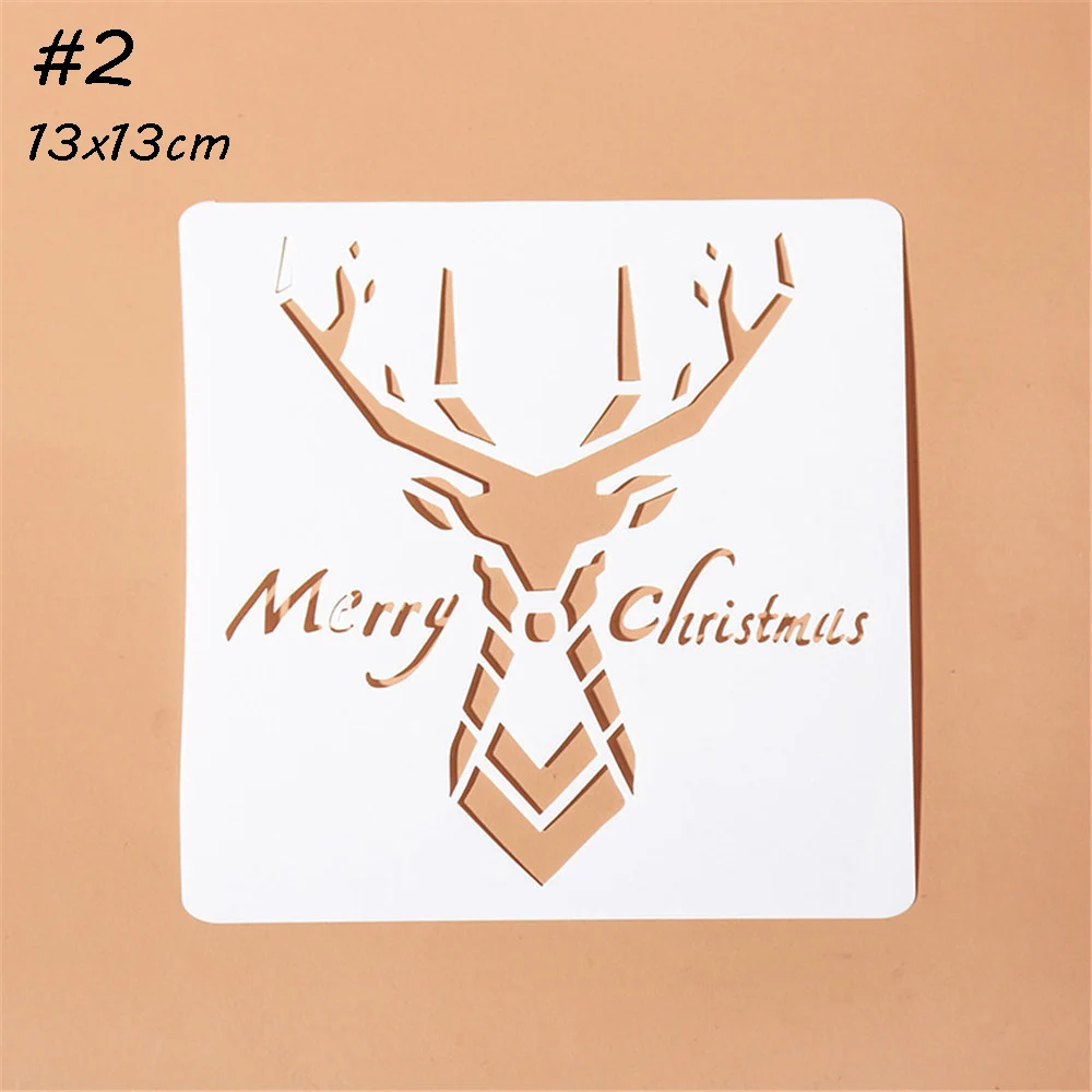DIY Craft Christmas Layering Stencils For Walls Painting Scrapbooking Stamp Album Decor Embossing Paper Card Template#2
DIY Craft Christmas Layering Stencils For Walls Painting Scrapbooking Stamp Album Decor Embossing Paper Card Template#2