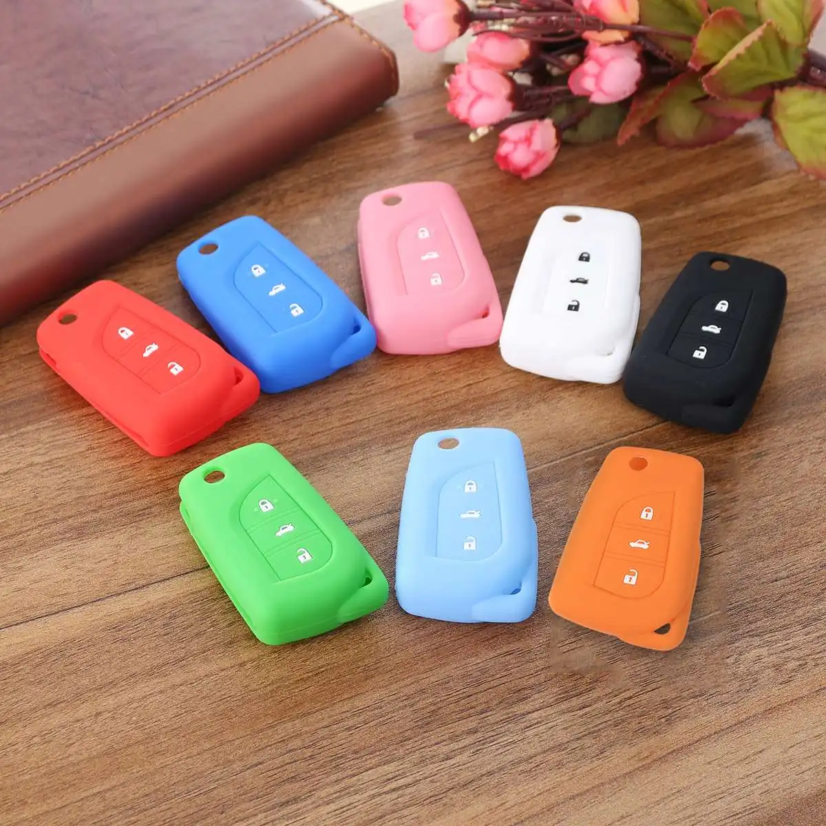 3 Buttons Silicone Car Key Case Holder Remote Fob Case Cover For Toyota Yaris Reiz Rav4
3 Buttons Silicone Car Key Case Holder Remote Fob Case Cover For Toyota Yaris Reiz Rav4