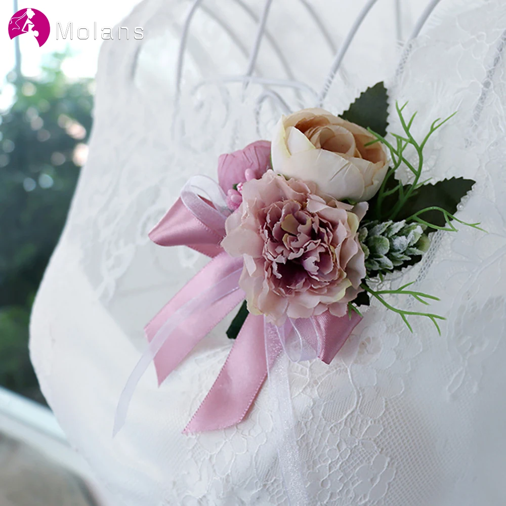 MOLANS Boutonniere for Men Women Wedding Artificial Rose Prom Accessories Handcrafted Ribbon Bow Bridal Groom Brooch
MOLANS Boutonniere for Men Women Wedding Artificial Rose Prom Accessories Handcrafted Ribbon Bow Bridal Groom Brooch