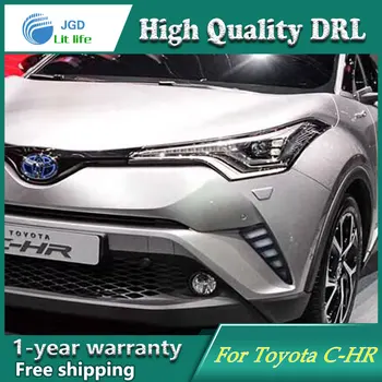 Free shipping ! 12V 6000k LED DRL Daytime running light case for Toyota CHR C-HR 2017 Fog light Car styling
Free shipping ! 12V 6000k LED DRL Daytime running light case for Toyota CHR C-HR 2017 Fog light Car styling