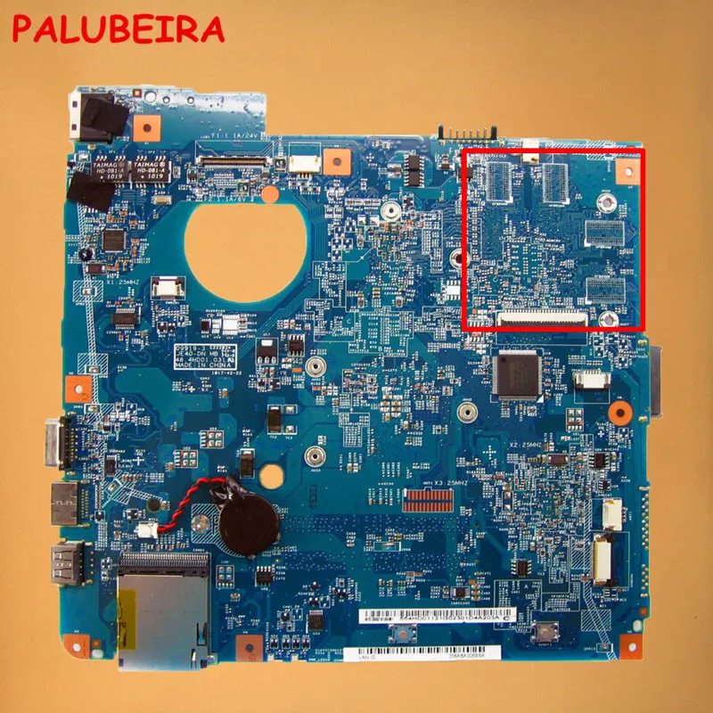 PALUBEIRA Quality mainboard For Acer 4551 Laptop motherboard MB.PU501.001 JE40-DN MB 48.4HD01.031 100% Tested
PALUBEIRA Quality mainboard For Acer 4551 Laptop motherboard MB.PU501.001 JE40-DN MB 48.4HD01.031 100% Tested