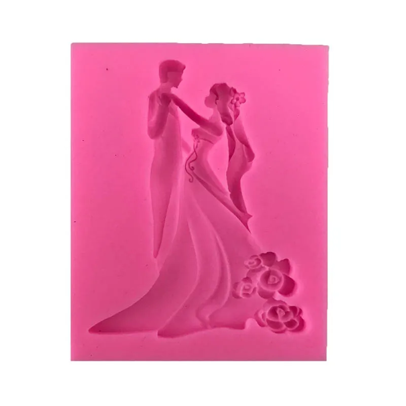 Wedding Bride Groom Shaped Silicone Cake Mold Chocolate Mold Sugar Craft Fondant Cake Tools for Cake Decoration Mold Cake Tool
Wedding Bride Groom Shaped Silicone Cake Mold Chocolate Mold Sugar Craft Fondant Cake Tools for Cake Decoration Mold Cake Tool