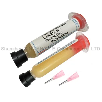 2pcs RMA-223 Lead-free Solder Soldering Paste 10cc Flux Grease For Chips Computer Phone LED BGA SMD PGA PCB Repair Tool
2pcs RMA-223 Lead-free Solder Soldering Paste 10cc Flux Grease For Chips Computer Phone LED BGA SMD PGA PCB Repair Tool