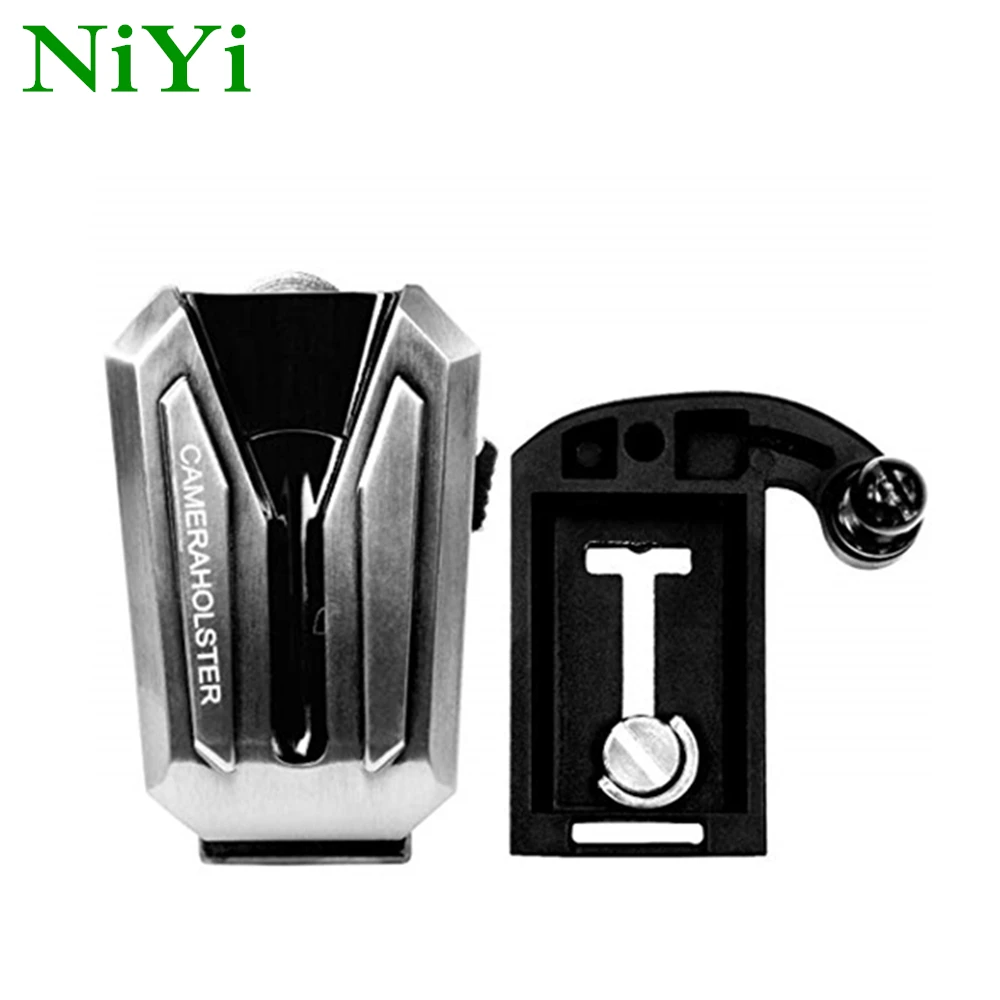 NiYi UK-A8S Camera Belt Clip Holster DSLR Camera Waist Belt Buckle Button for DSLR cameras Canon Nikon Sony or Accessories
NiYi UK-A8S Camera Belt Clip Holster DSLR Camera Waist Belt Buckle Button for DSLR cameras Canon Nikon Sony or Accessories