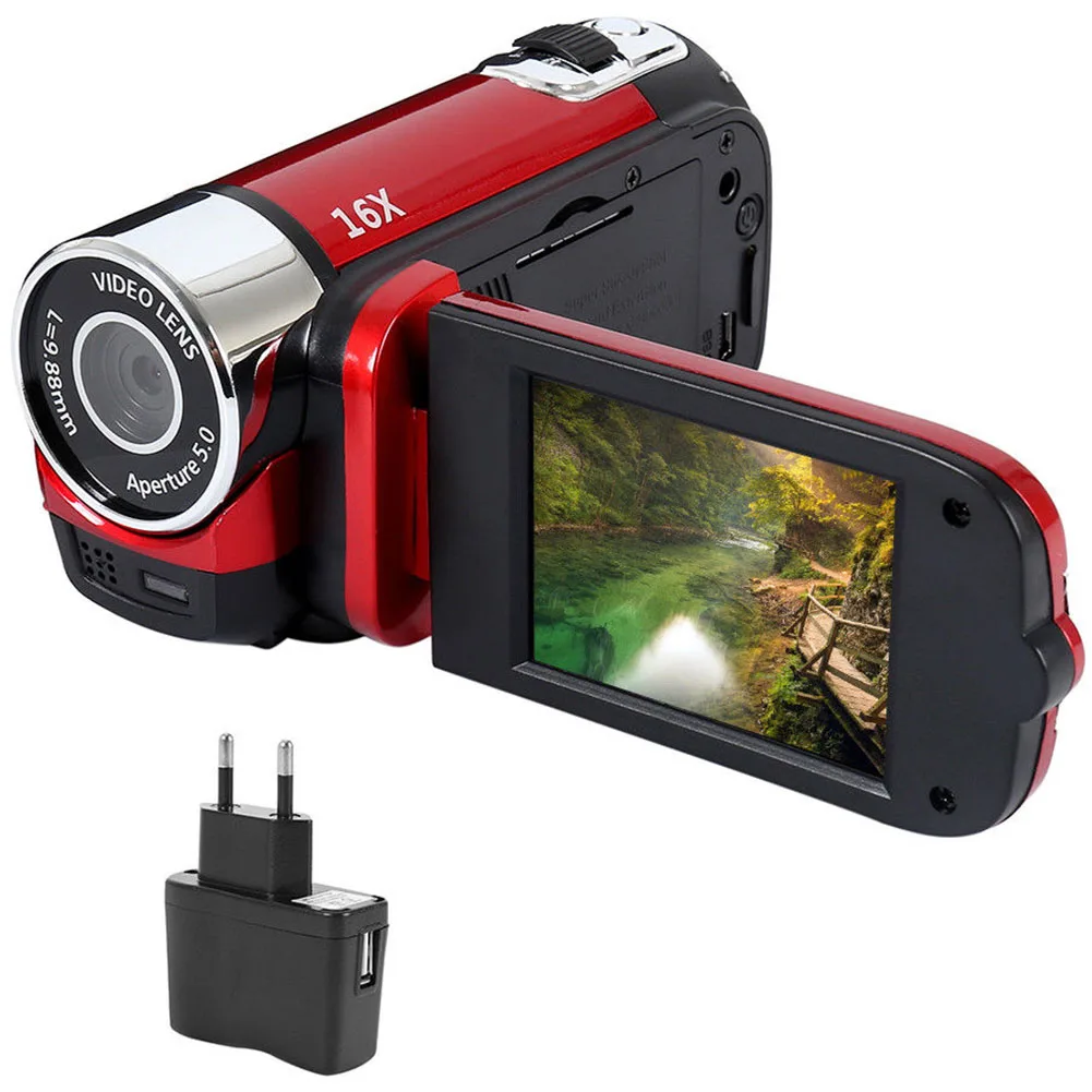 1080P LED Light Anti-shake High Definition Shooting Video Record Portable Camcorder Professional Digital Camera Night Vision
1080P LED Light Anti-shake High Definition Shooting Video Record Portable Camcorder Professional Digital Camera Night Vision