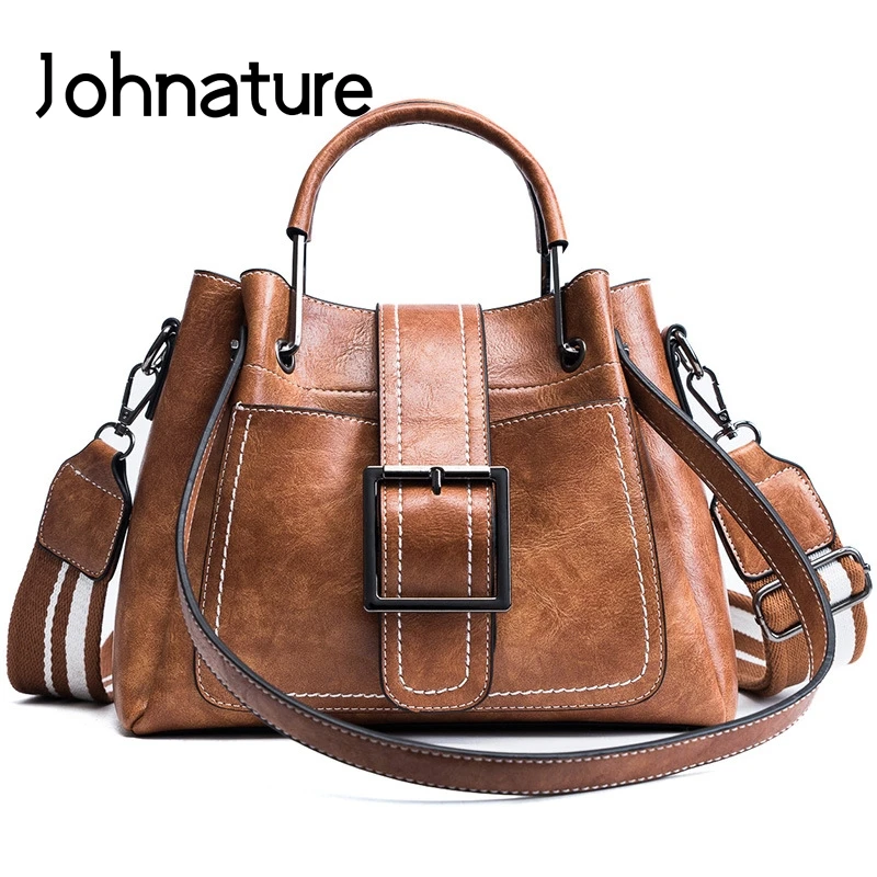 Johnature 2019 New Bucket Casual Pleated Zipper Solid Versatile Open Pocket Soft Women Shoulder & Crossbody Bags Handbag
Johnature 2019 New Bucket Casual Pleated Zipper Solid Versatile Open Pocket Soft Women Shoulder & Crossbody Bags Handbag