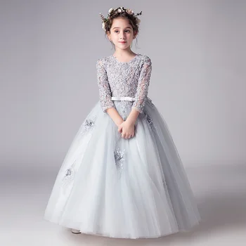 New Flower Girl Dresses Appliques Ball Gown First Communion Piano Performance Dress Children's Birthday Party Evening Dress
New Flower Girl Dresses Appliques Ball Gown First Communion Piano Performance Dress Children's Birthday Party Evening Dress