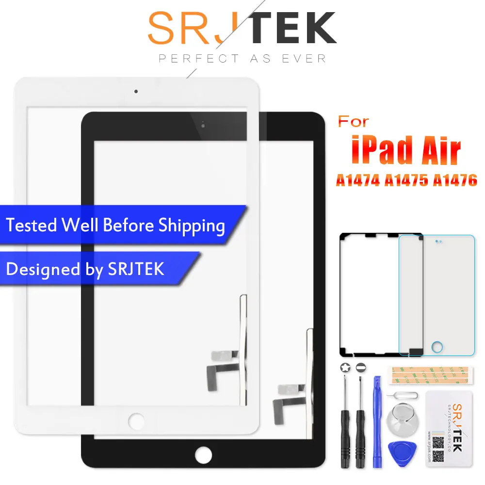 Touch For iPad Air iPad 5 Touch Screen Digitzer For iPad5 iPad Air 1 Screen Glass Panel Sensor Home Button A1474 A1475 A1476
Touch For iPad Air iPad 5 Touch Screen Digitzer For iPad5 iPad Air 1 Screen Glass Panel Sensor Home Button A1474 A1475 A1476