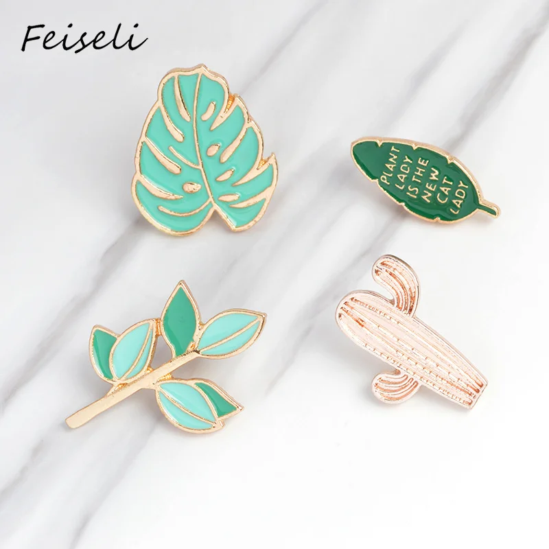 Feiseli Colorful Enamel Cartoon Banana Leaf Cactus Brooch For Children Cute Plants Denim Shirt Collar Pins Hand Bag Hat Badge
Feiseli Colorful Enamel Cartoon Banana Leaf Cactus Brooch For Children Cute Plants Denim Shirt Collar Pins Hand Bag Hat Badge