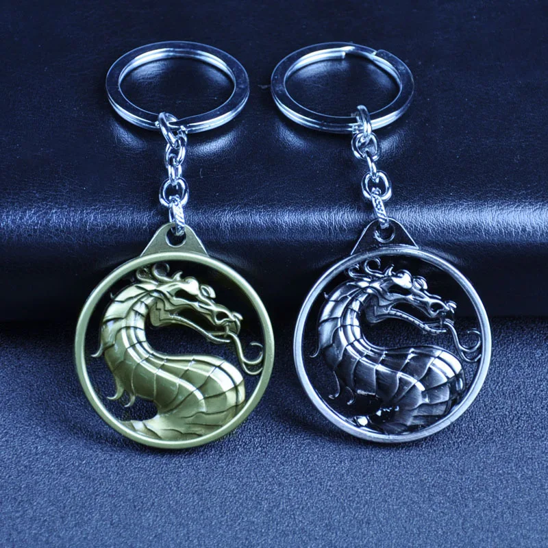 Dragon Keychain Hot Game Mortal Kombat Key Ring Metal Key Holder for Gift Chaveiro Key Chain Jewelry for Cars
Dragon Keychain Hot Game Mortal Kombat Key Ring Metal Key Holder for Gift Chaveiro Key Chain Jewelry for Cars