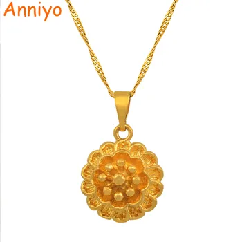 Anniyo Charm Flower Pendant Necklaces for Womens,Smaill Flower Necklaces Gold Color Trendy Jewelry Girls
Anniyo Charm Flower Pendant Necklaces for Womens,Smaill Flower Necklaces Gold Color Trendy Jewelry Girls