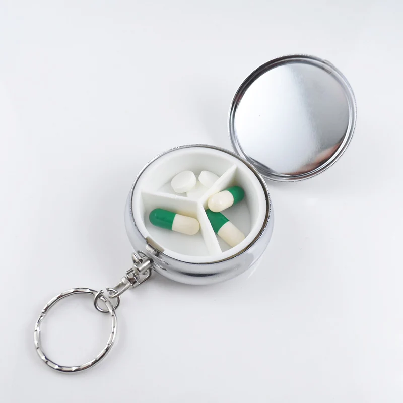 Pill Medicine Candy Box Case Storage Vitamin Container Metal Pocket Portable Organizer JS88
Pill Medicine Candy Box Case Storage Vitamin Container Metal Pocket Portable Organizer JS88