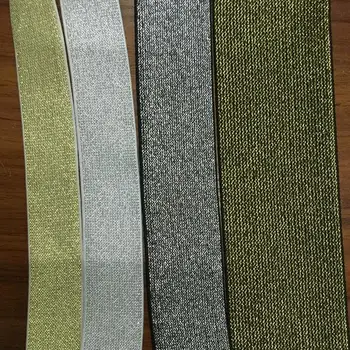 10 yards Metal elastic lurex elastic webbing department jacquard elastic strap elastic belt waist of trousers belt 2.5 to 5.0cm
10 yards Metal elastic lurex elastic webbing department jacquard elastic strap elastic belt waist of trousers belt 2.5 to 5.0cm