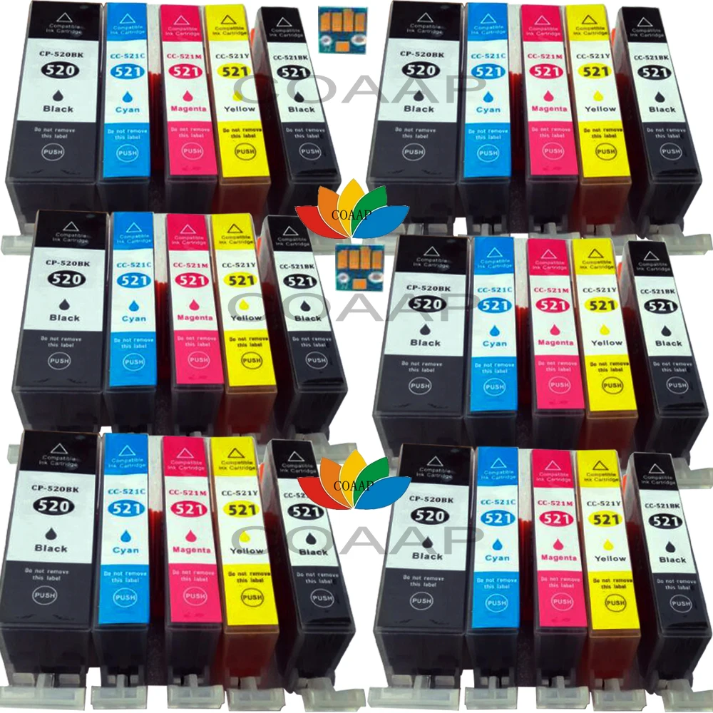 30x Compatible Printer Cartridges with CHIP for Canon PIXMA IP3600 IP4600 MP540 550 MX860 MX870
30x Compatible Printer Cartridges with CHIP for Canon PIXMA IP3600 IP4600 MP540 550 MX860 MX870