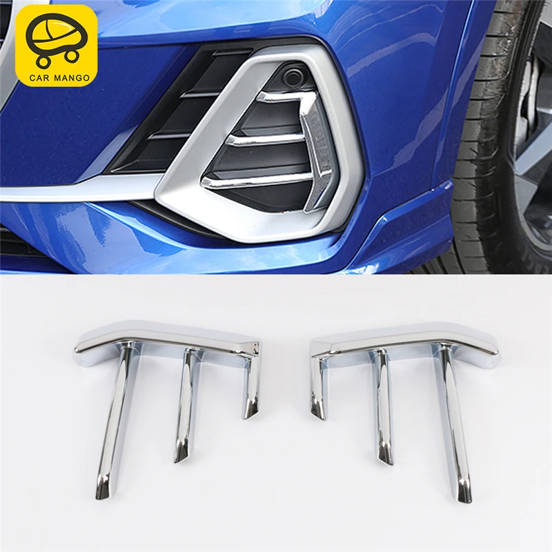 CAR MANGO Car Styling Front Fog Light Lamp Cover Trim Frame Sticker Exterior Accessories for Audi Q3 2019
CAR MANGO Car Styling Front Fog Light Lamp Cover Trim Frame Sticker Exterior Accessories for Audi Q3 2019