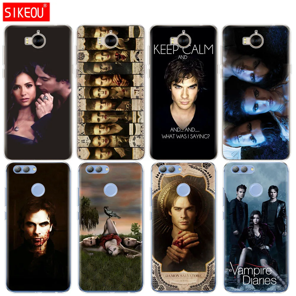 Silicone phone Cover Case for huawei Y3 Y6 Y5 2 II 2017 nova 2s 2 LITE plus the Vampire Diaries
Silicone phone Cover Case for huawei Y3 Y6 Y5 2 II 2017 nova 2s 2 LITE plus the Vampire Diaries