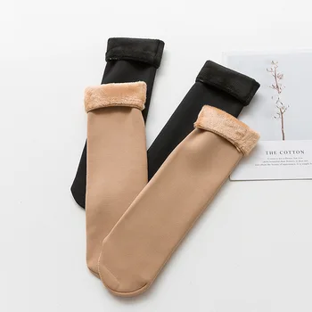 CHRLEISURE Women Winter Keep Warm Thicken Wool Cashmere Snow Socks Seamless Velvet Boots Floor Sleeping Socks
CHRLEISURE Women Winter Keep Warm Thicken Wool Cashmere Snow Socks Seamless Velvet Boots Floor Sleeping Socks