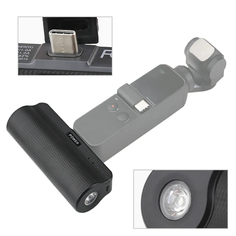 3300 mAh Mobile Power Bank for DJI OSMO PCOKET Type-C Battery Charger Dock Flashlight Osmo Pocket Handheld Gimbal Accessories
3300 mAh Mobile Power Bank for DJI OSMO PCOKET Type-C Battery Charger Dock Flashlight Osmo Pocket Handheld Gimbal Accessories