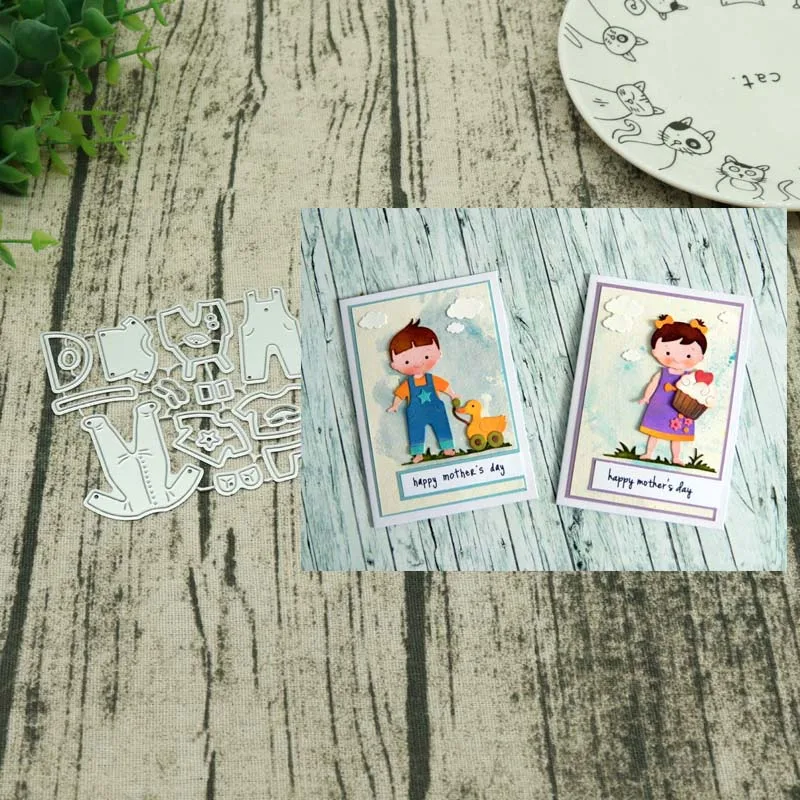 Little boy clothes Metal Cutting Dies Stencils for DIY Scrapbooking album Decor Embossing Hand-on Cut Die Paper Cards
Little boy clothes Metal Cutting Dies Stencils for DIY Scrapbooking album Decor Embossing Hand-on Cut Die Paper Cards