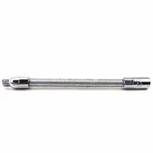 Drive Socket Flexible Extension Bar Shaft Tool Flexible Socket Drive 1/4 Inch 6.3mm Drive Socket Flex Extension Bar Shaft Tool
Drive Socket Flexible Extension Bar Shaft Tool Flexible Socket Drive 1/4 Inch 6.3mm Drive Socket Flex Extension Bar Shaft Tool