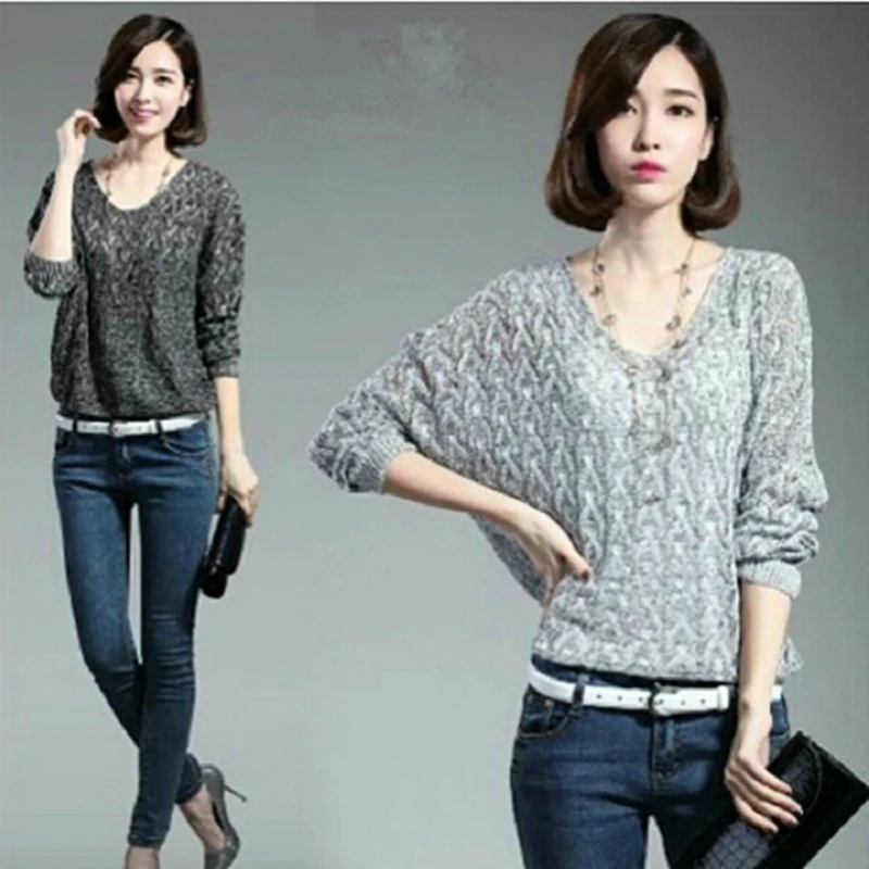 New Ladies Hollow Fashion Hray Batwing Girls Sweater Simple Women Loose Thin V Tops Clothes Friendship Gifts
New Ladies Hollow Fashion Hray Batwing Girls Sweater Simple Women Loose Thin V Tops Clothes Friendship Gifts