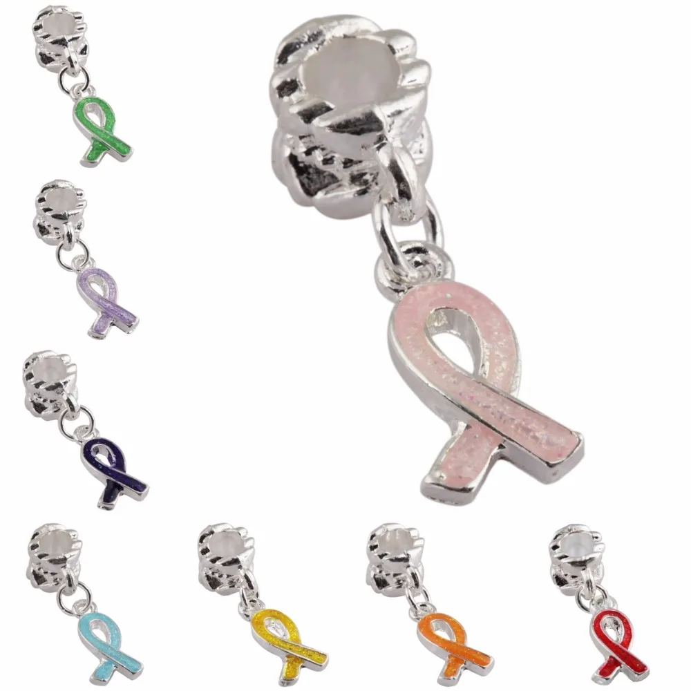 SUNYIK 1Lot (10Pc) Ribbons Cancer Disease Awareness Dangle Charms Loose Beads Fit European Bracelet
SUNYIK 1Lot (10Pc) Ribbons Cancer Disease Awareness Dangle Charms Loose Beads Fit European Bracelet
