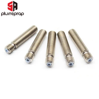 10pcs/lot M6 * 30mm Throat with Telfon Tube for MK8 1.75mm Filament Extruder Stainless Steel Wholesale 3D Printer Part
10pcs/lot M6 * 30mm Throat with Telfon Tube for MK8 1.75mm Filament Extruder Stainless Steel Wholesale 3D Printer Part