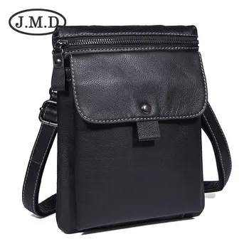 New Men's First Layer Leather Shoulder Messenger Bag Black Simple Lightweight Small Handbags 1046
New Men's First Layer Leather Shoulder Messenger Bag Black Simple Lightweight Small Handbags 1046