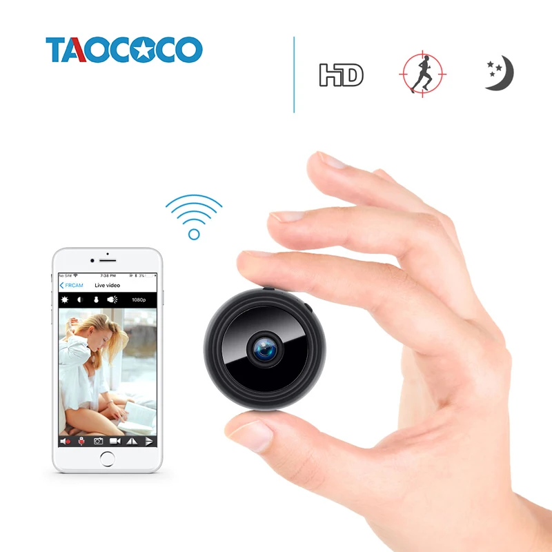 2.0MP Protable Mini IP Camera WiFi 1080P HD Small Security Camera Wireless Battery Camera Night Vision Car Surveillance Camera
2.0MP Protable Mini IP Camera WiFi 1080P HD Small Security Camera Wireless Battery Camera Night Vision Car Surveillance Camera