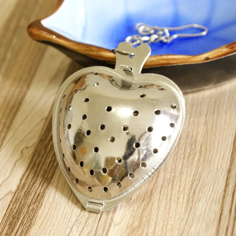 Stainless Steel Heart Tea Strainer Infuser Filter Herb Steeper Tea Tools Accessories
Stainless Steel Heart Tea Strainer Infuser Filter Herb Steeper Tea Tools Accessories